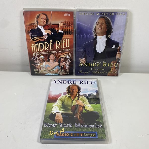 3 Andre Rieu DVD: Royal Collection