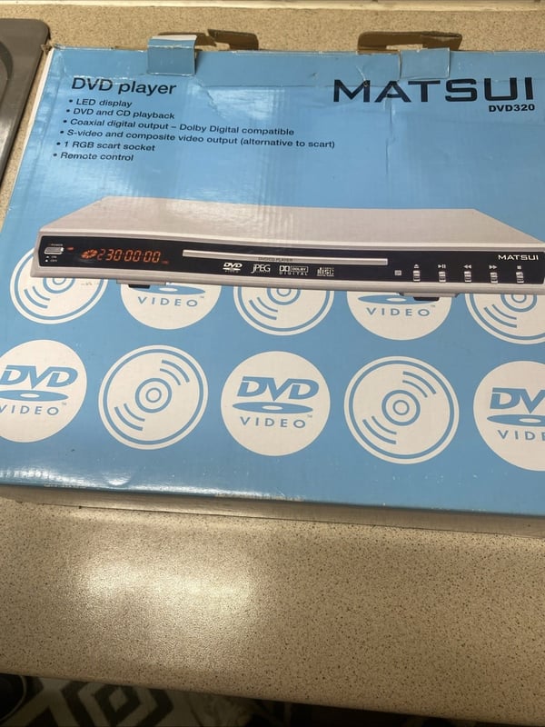 Matsui DVD320 DVD-spiller med fjernkontroll
