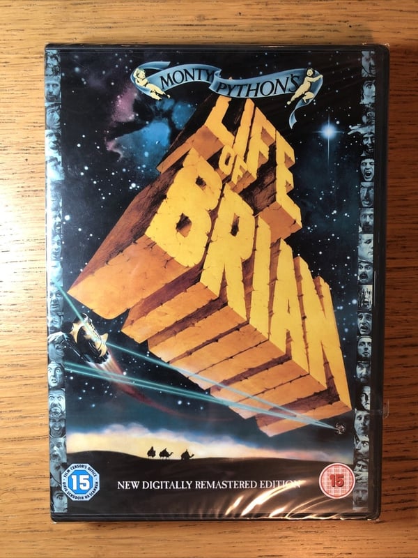 Monty Python's Life of Brian DVD (1979) med Michael Palin, John Cleese ...
