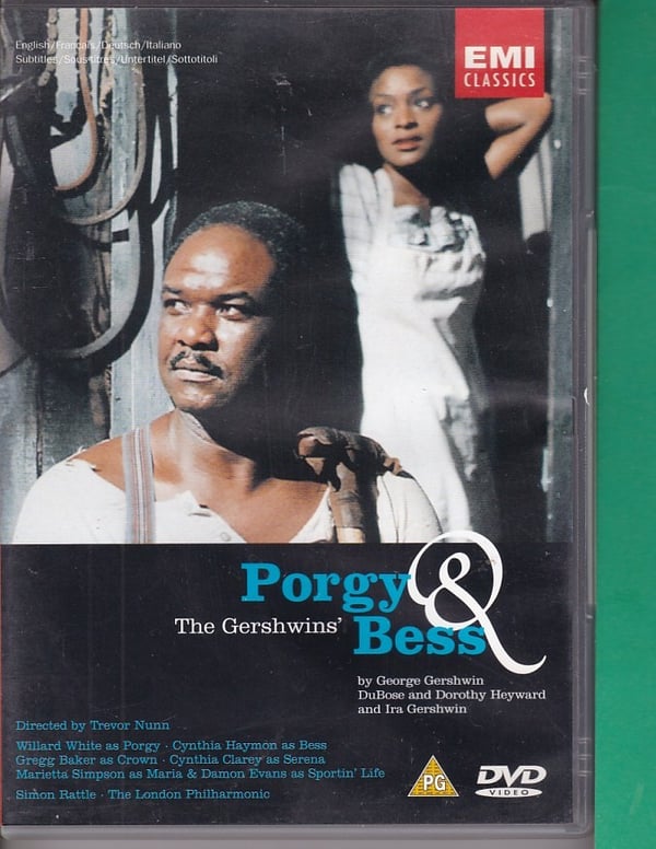 Gershwinin Porgy & Bess: Ooppera 3 näytöksessä DVD (2000)