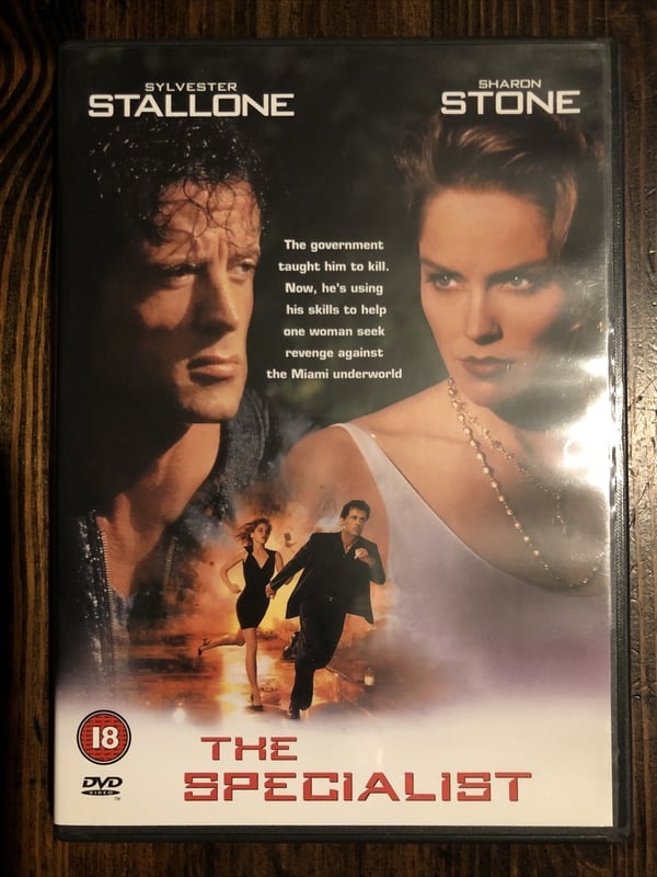 The Specialist (1994) med Sylvester Stallone - DVD