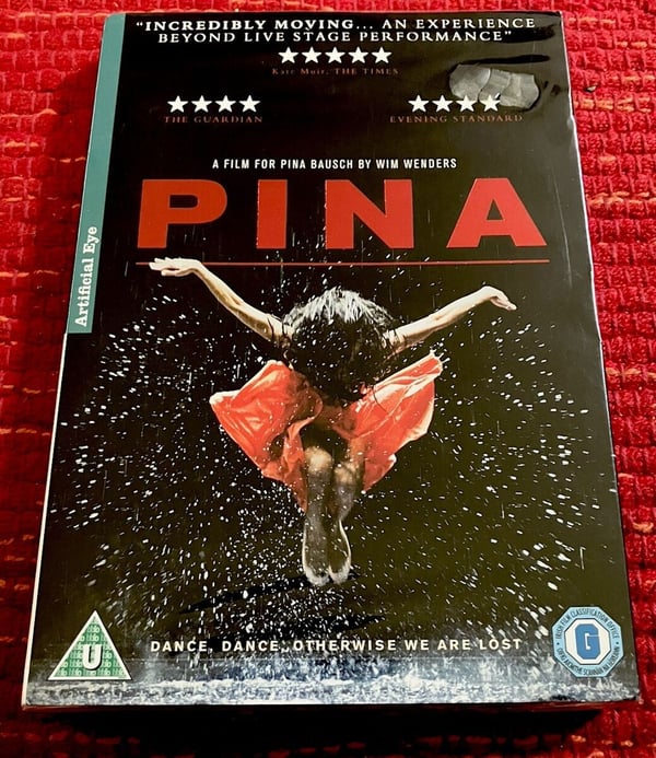 Pina - Wim Wenders Film DVD (2011) med Slipcover
