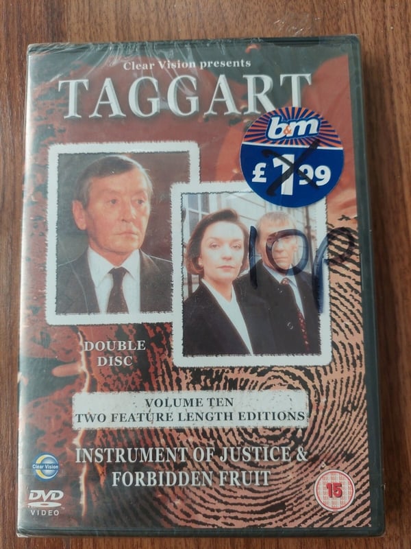 Taggart Volym 10: Instrument of Justice & Forbidden Fruit (DVD)