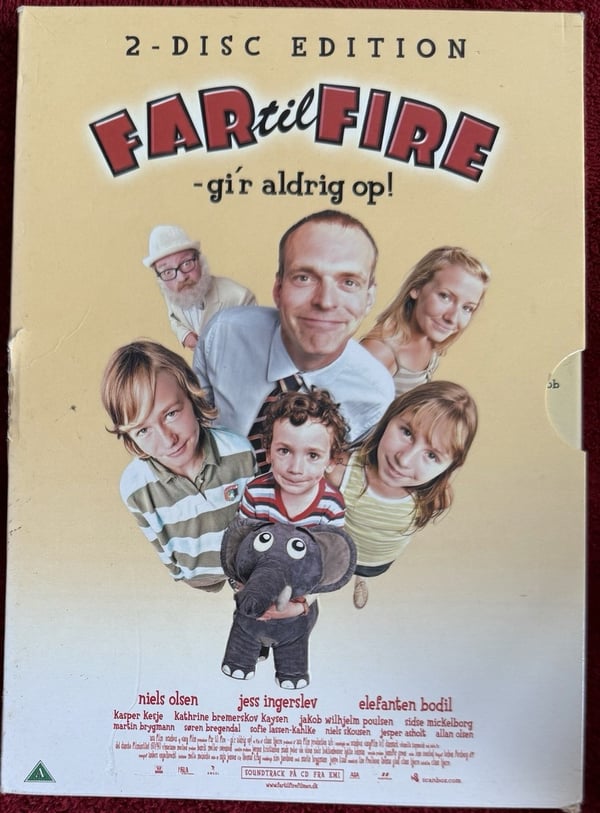 Far til fire - gir aldri opp DVD