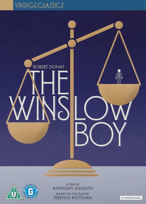 The Winslow Boy (1948) – Robert Donat, Cedric Hardwicke DVD