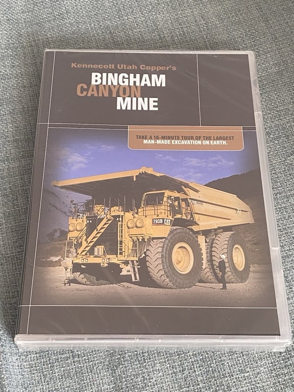Bingham Canyon Mine DVD (ca 16 min)