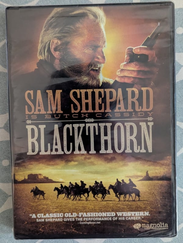 Blackthorn med Sam Shepard DVD (2011)