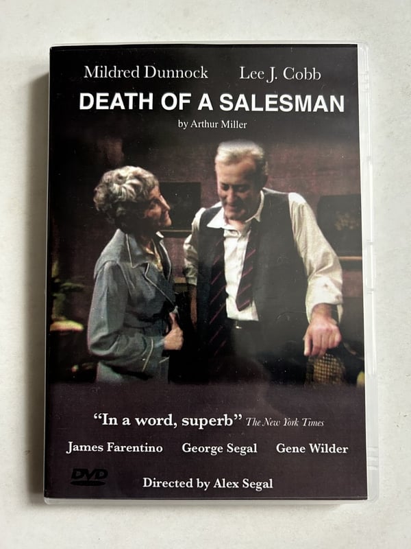Death Of A Salesman – Broadway Classics DVD med Gene Wilder, Lee J. Cobb