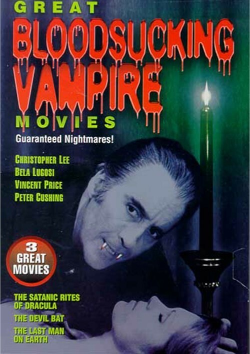 Great Bloodsucking Vampire Movies: 3-DVD Samling