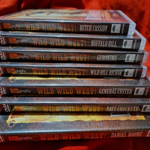 The Wild Wild West: Historien om syv av Vestens mest kjente karakterer (DVD)
