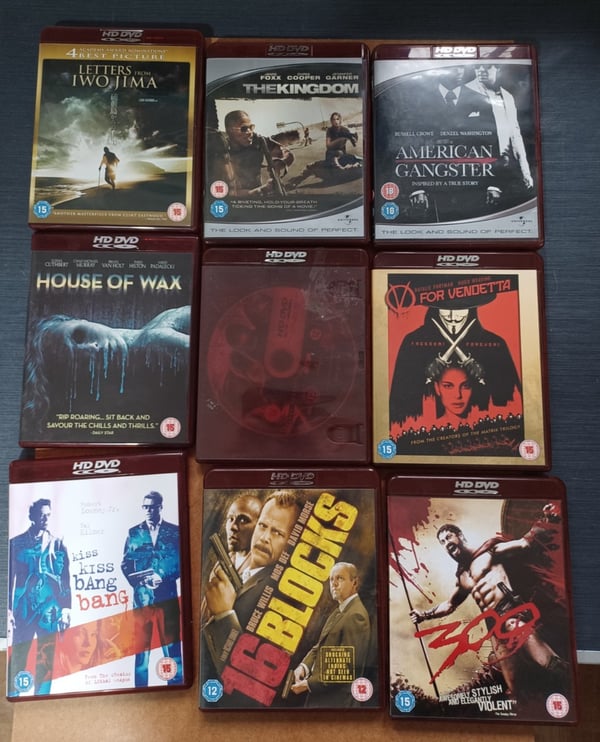 10's Collections: V for Vendetta & 300 DVD