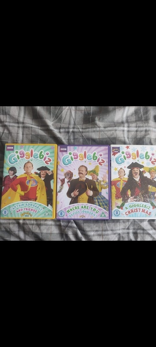 3 Gigglebiz DVD-er - Barne-TV