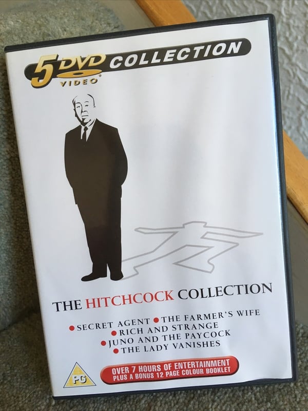 Alfred Hitchcock 5 film samling DVD