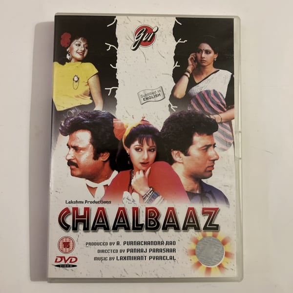 Chaalbaaz – Indisk kultklassiker på DVD