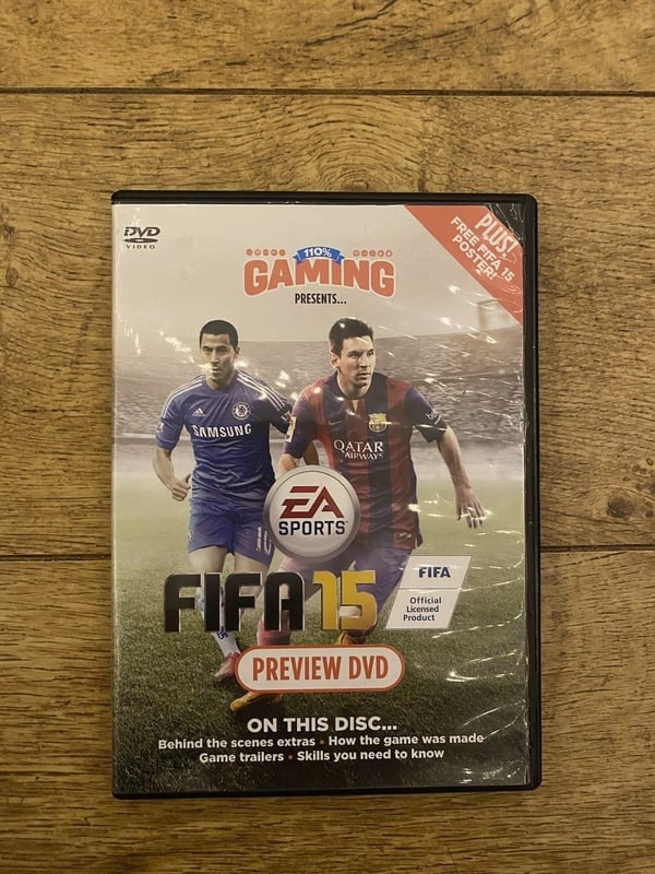 Extremely Rare: FIFA 15 Preview DVD