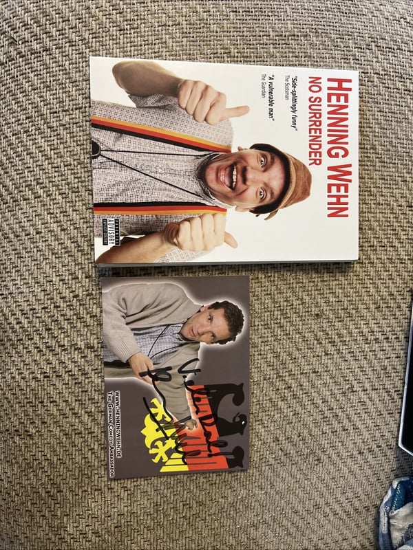 Henning Wehn: No Surrender CD med DVD (2013) Henning Wehn: No Surrender CD med DVD (2013)