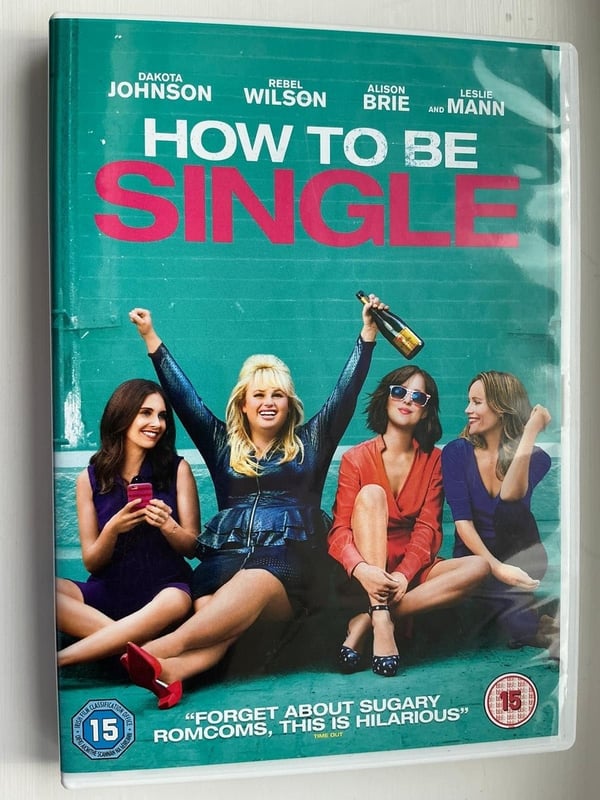 How to Be Single (2016) DVD med Rebel Wilson, Dakota Johnson m.fl.