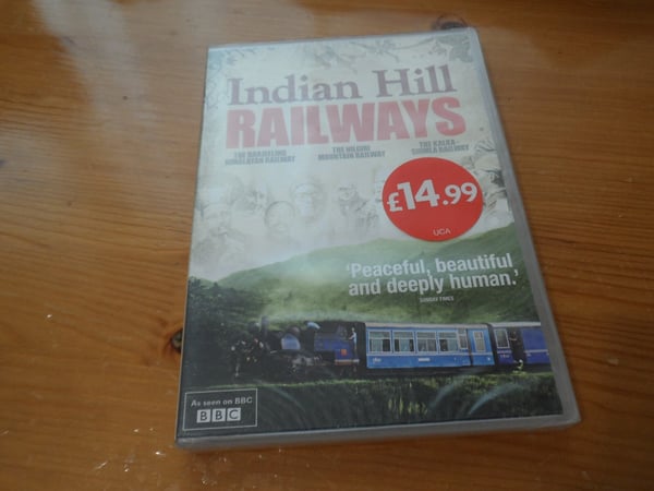 Indiske Fjellbaner – BBC Miniserie med Bernard Hill (DVD)