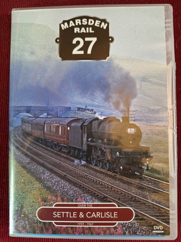 Marsden Rail 26: East Midlands Steam – Jernbane-DVD