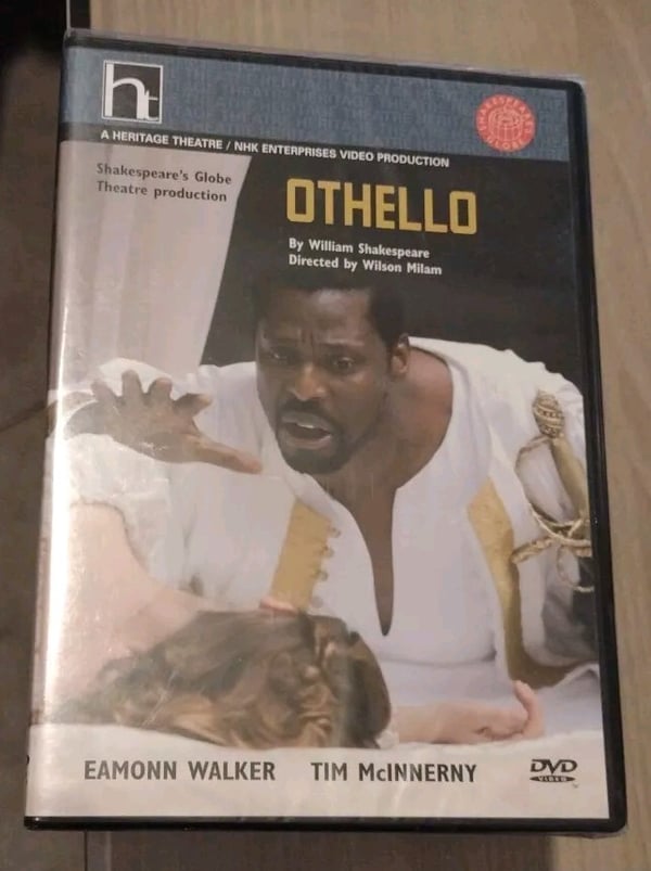 Othello Heritage Theatre DVD (2007) med Eamonn Walker, Tim McInnerny