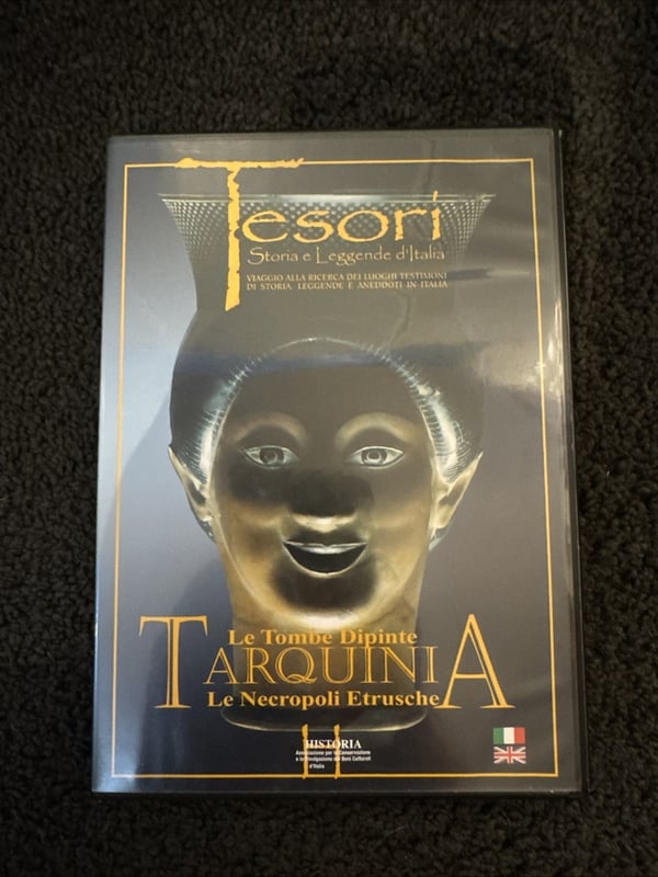Tesori Le Timber Dipinte Tarquinia: Etruskisk historie DVD
