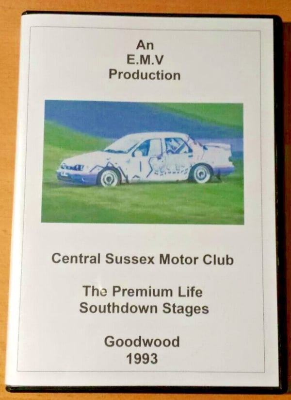 Southdown Stages Rally (DVD, 1993) - Central Sussex Motor Club