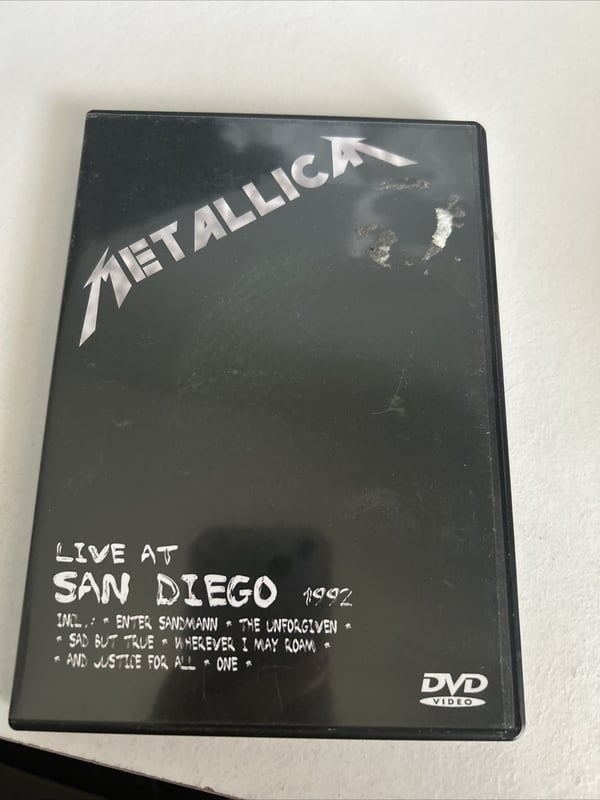 Metallica: Live DVD (1992) Metallica: Live DVD (1992)