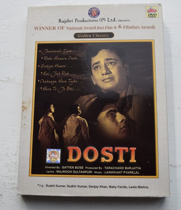 DOSTI ~ BOLLYWOOD (7) ~ Sushil Kumar, Sudhir, Sanjay Khan DVD