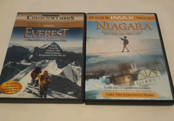 Everest & Niagara - 2x Nær DVD