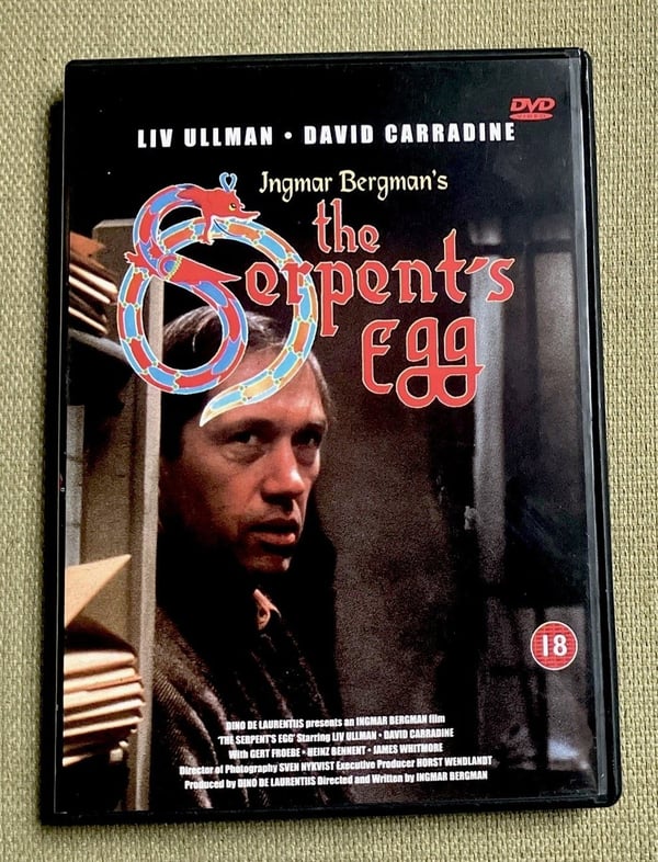 The Serpent's Egg - Ingmar Bergman (1977) DVD
