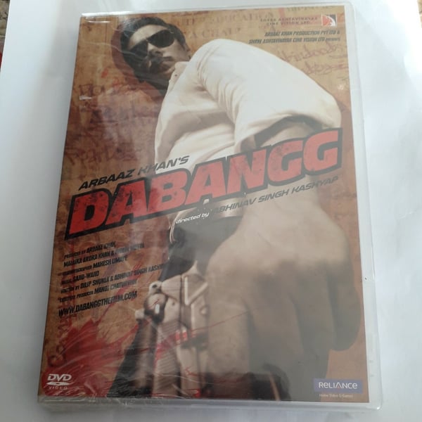 DABANGG - Bollywood Film med Arbaaz Khan - DVD med engelske undertekster