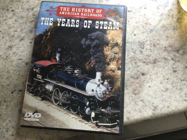 Historien om Amerikanske Jernbaner: Dampens År – DVD (2007)