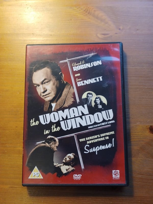 The Woman in the Window - Edward G. Robinson DVD