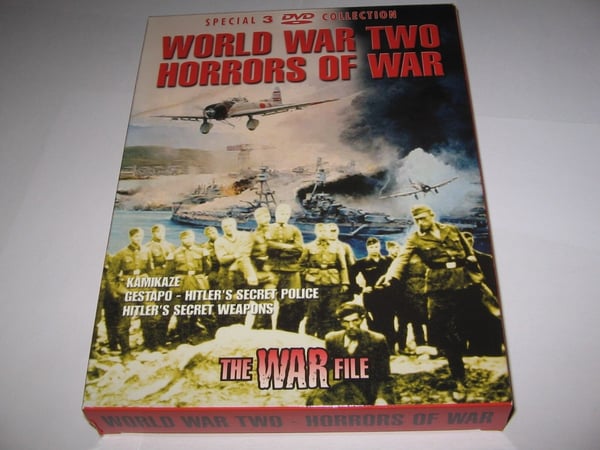 Anden Verdenskrig: Krigens rædsler – The War File Set DVD