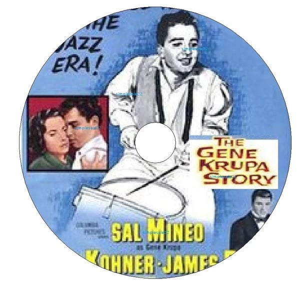 The Gene Krupa Story (1959) – Biografisk film på DVD
