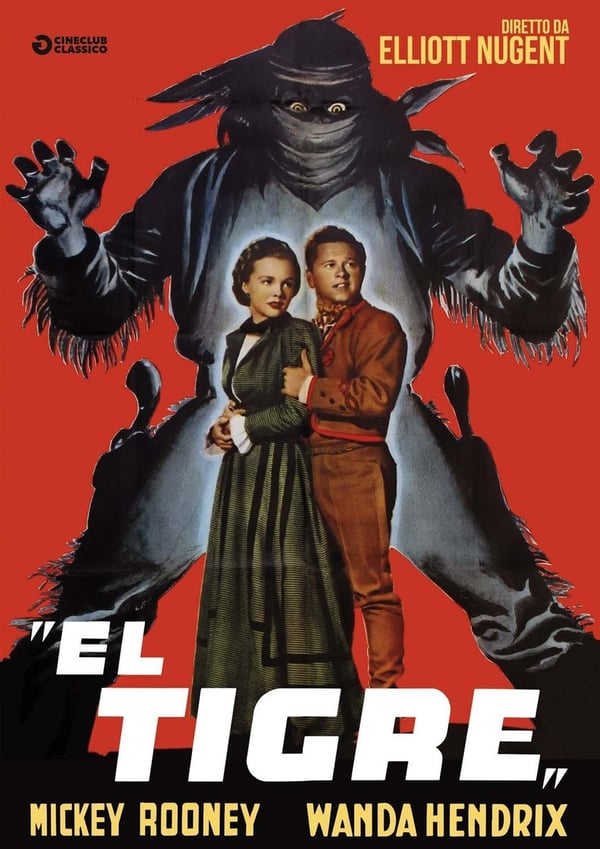 El Tigre Wanda Hendrix, Robert Preston, Mickey Rooney – Klassikkoelokuva DVD:llä