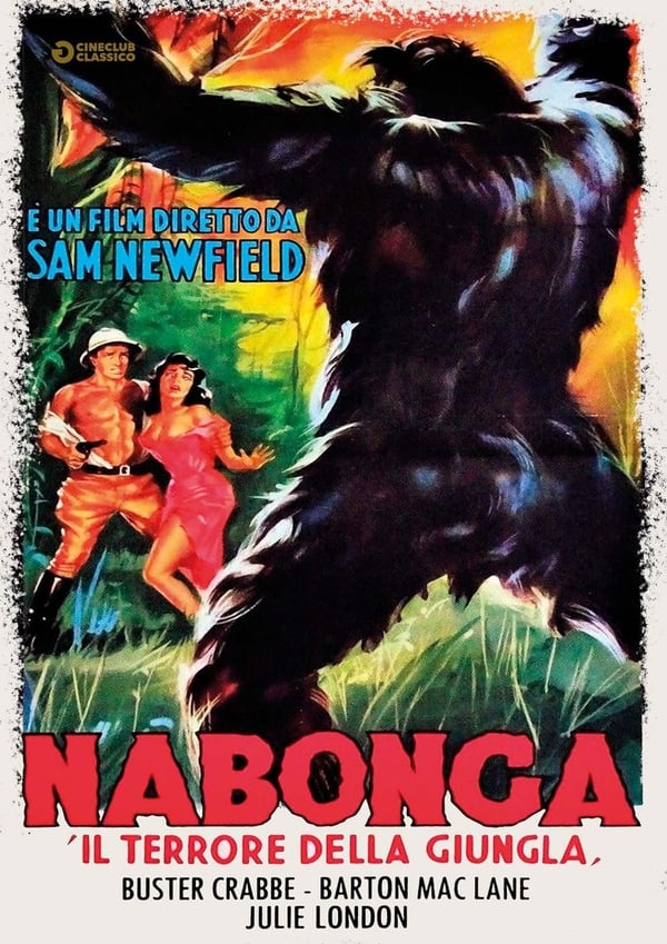 Nabonga DVD - Crabbe, Maclane, D'Orsay, Washburn (1944)