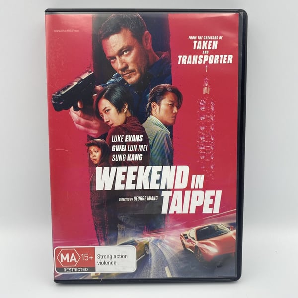 Weekend In Taipei - Luke Evans, Sun Kang Gwei (DVD)