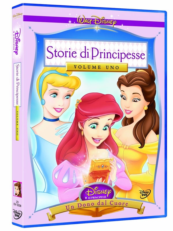Disney Prinsessberättelser #01: Ett Hjärtats Gåva DVD