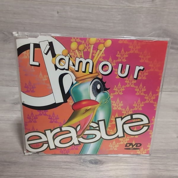 ERASURE - OH L'AMOUR - UK LTD ED SINGLE - DVD (2003)