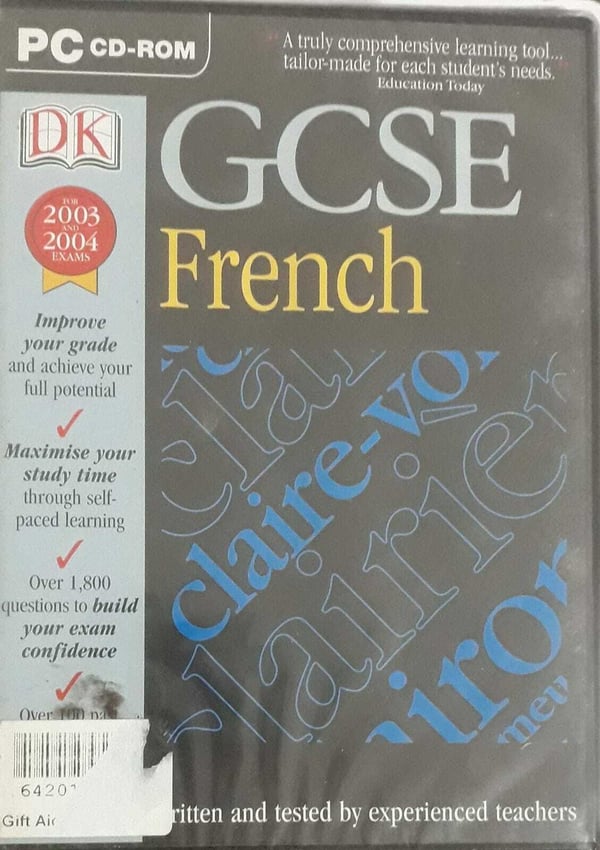 GCSE / PC CD ROM GAMES DVD (2003)