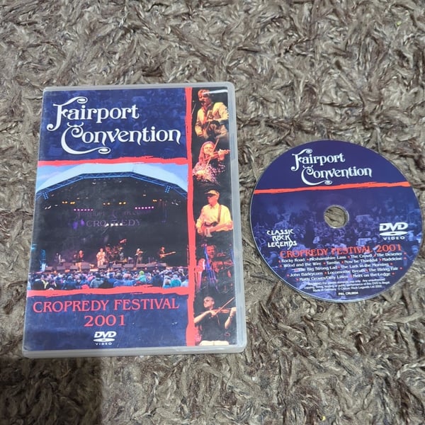 Fairport Convention - Cropredy Festival (2001) Harvinainen DVD