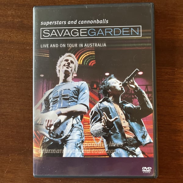 Savage Garden: Live and on Tour in Australia - Superstars and Cannonballs DVD