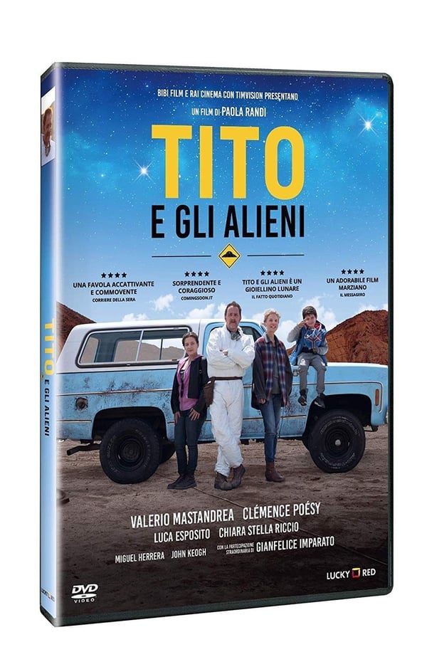 Tito E Gli Alieni DVD – Italiensk Sci-Fi Komedie