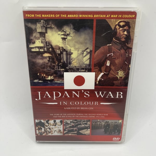 Japan's War in Colour Fortalt av Brian Cox - USA Import DVD (2005)