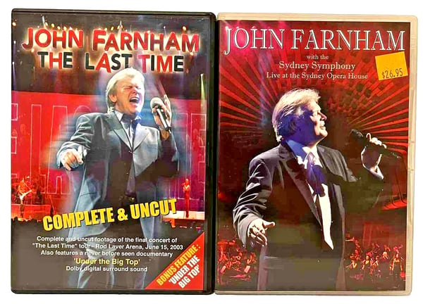 John Farnham & Sydney Symphony: Live Sydney Opera House & The Last Time – Dubbel DVD