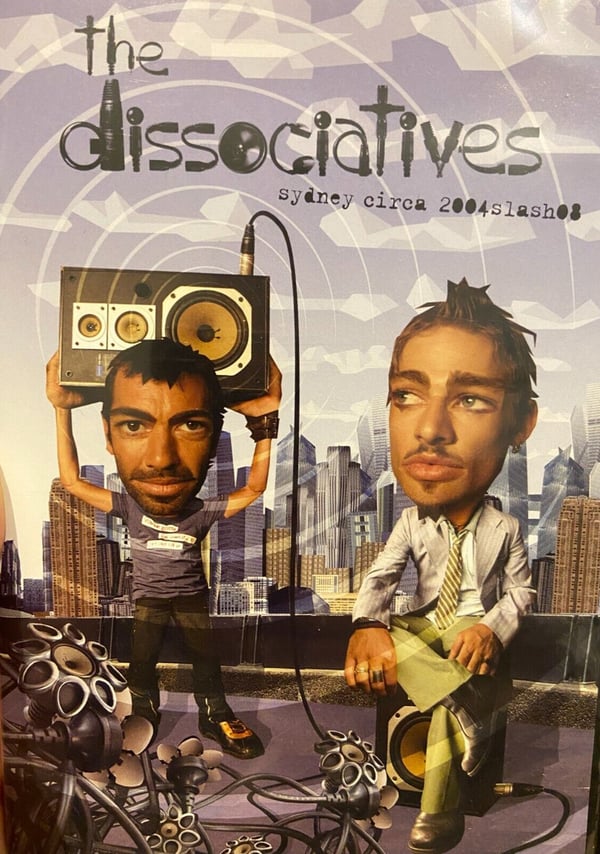 The Dissociatives Live In Sydney - Australsk Rock DVD (2004)