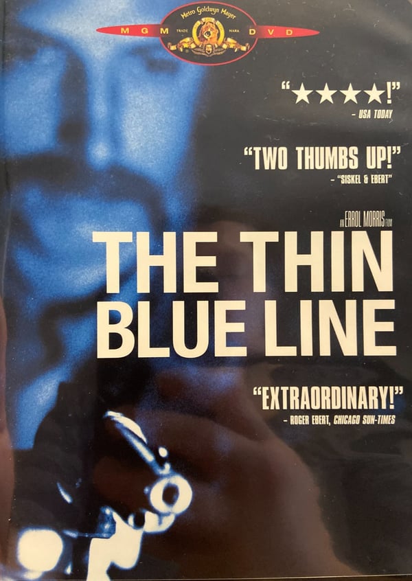 The Thin Blue Line (1988) DVD - Errol Morris Dokumentar