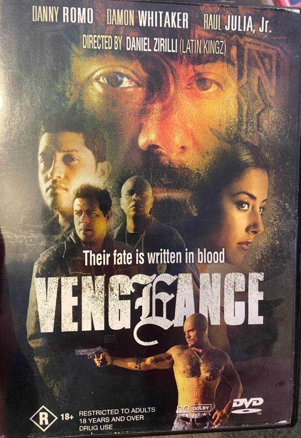 Vengeance (2004) med Danny Romo - Kriminalaction på DVD