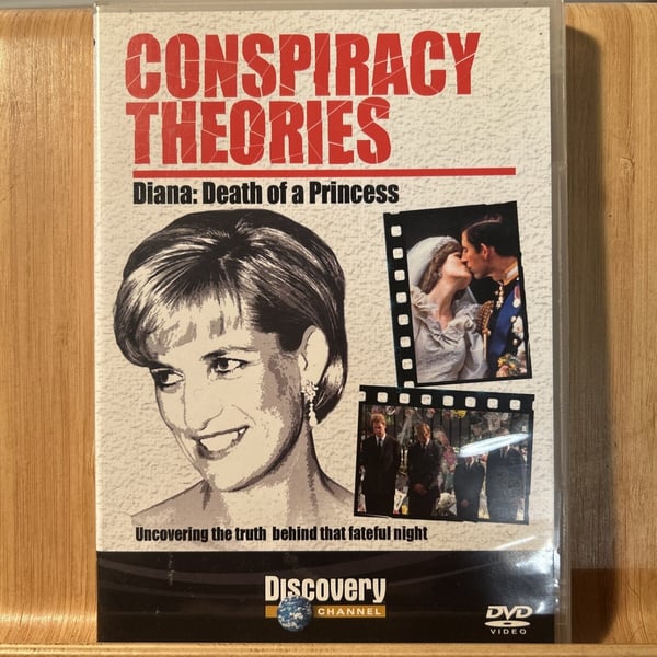 Konspirasjonsteorier - Diana: Prinsessens død DVD